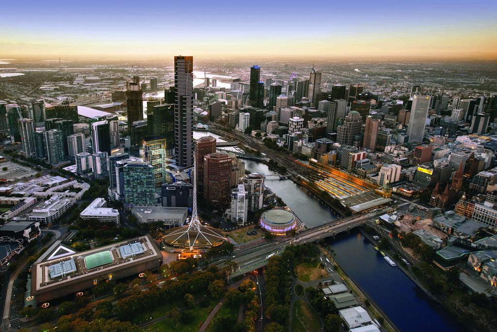 Oaks Melbourne Southbank Suites Exterior photo